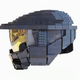 Illustration for article titled The Lego Master Chief Helmet You Can Actually Wear